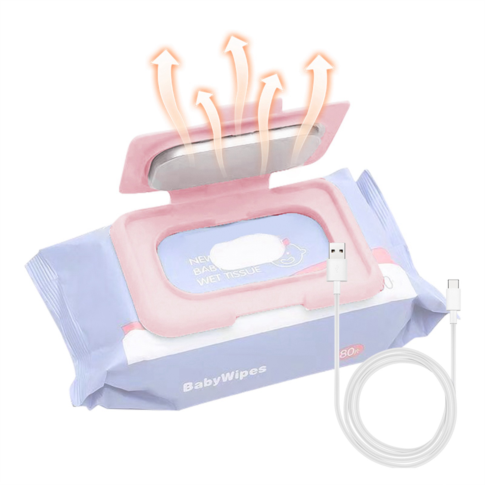 Baby Wipe Warmer - Bebek Islak Mendil Isıtıcı Taşınabilir Bebek