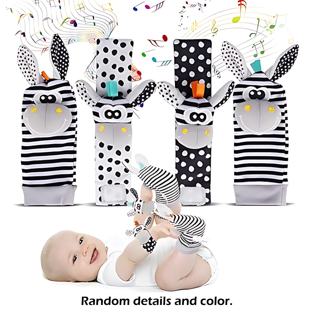 Baby Products Game - 4 adet/takım bebek bebek bilek çıngırak