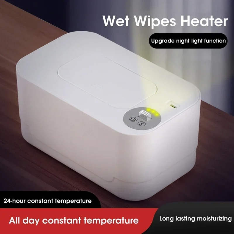Baby Wipe Warmer - USB Şarjlı Hızlı Isıtmalı Bebek Islak