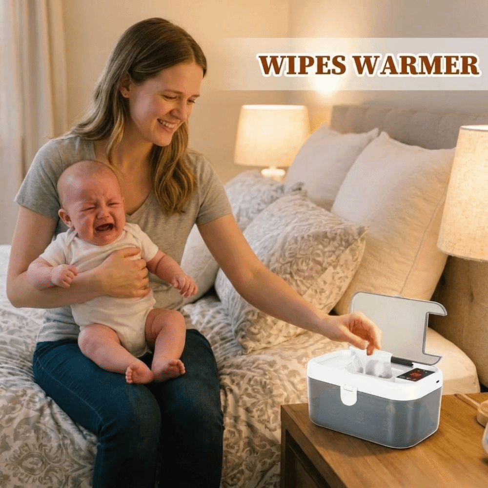 Baby Wipe Warmer - Hızlı Isıtma Bebek Mendil Isıtıcı Kutusu