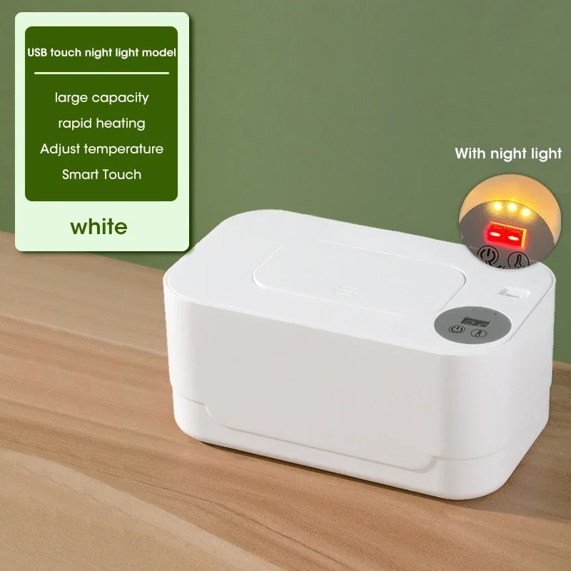 Baby Wipe Warmer - Taşınabilir Seyahat Bebek Mendil Isıtıcısı USB